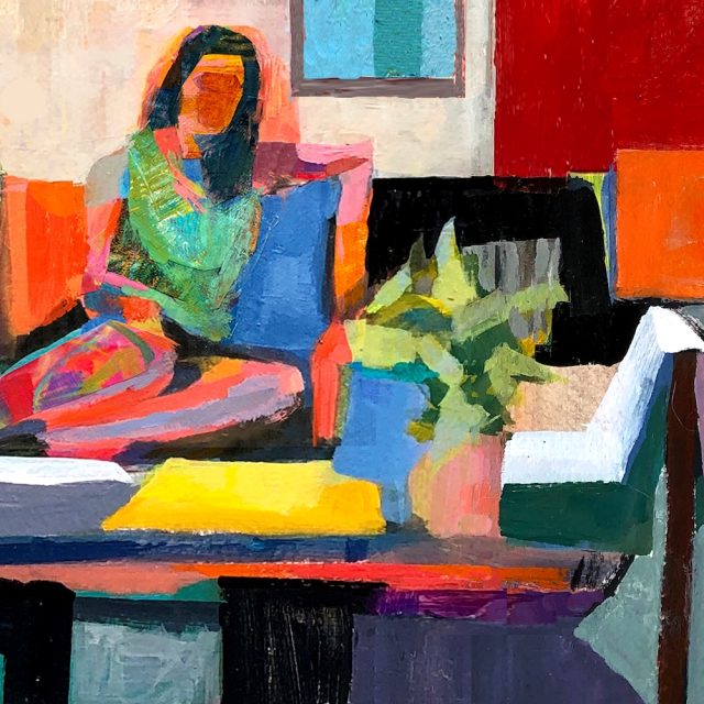 Build a Painting with Collage and Mixed Media with Patti Mollica