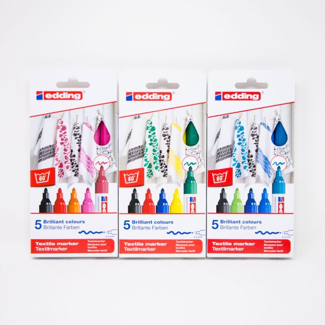 Edding Textile Pen Sets