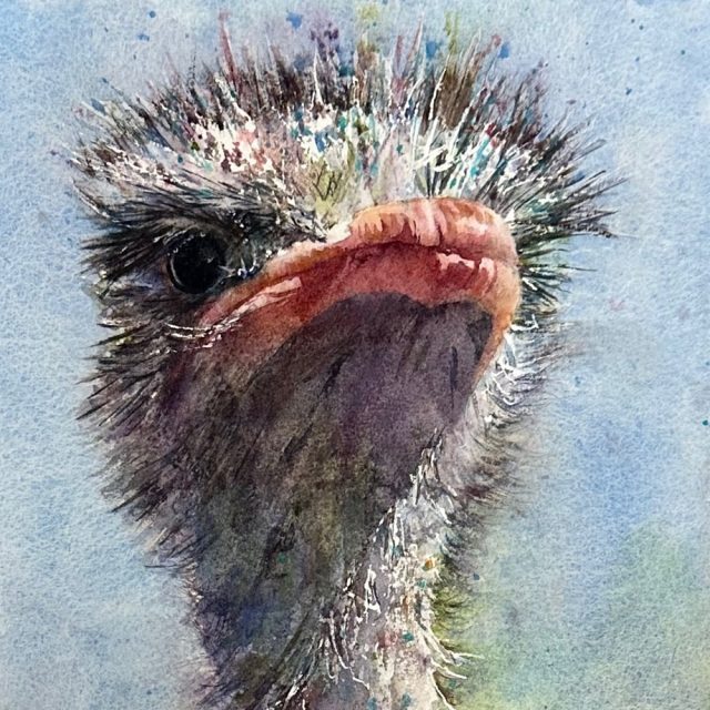 Portraits and Animals in Watercolor with Kim Johnson-Nechtman
