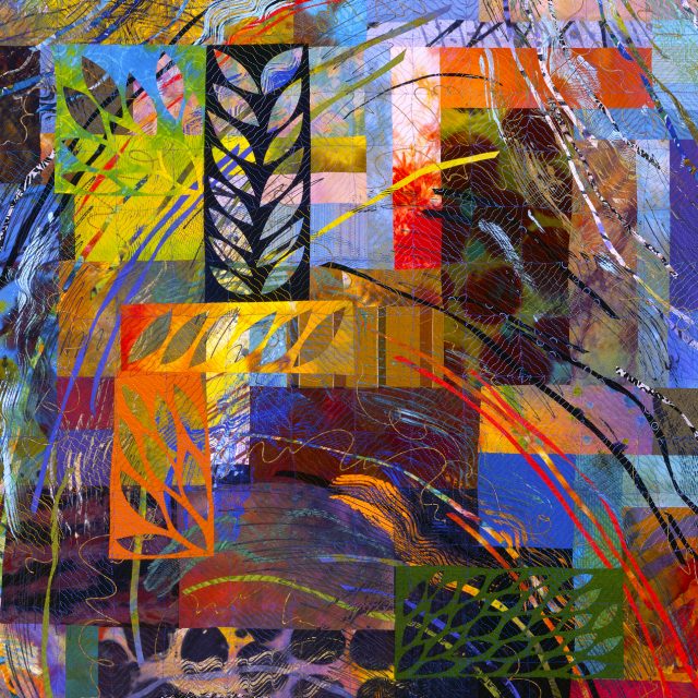 Wild Abandon: Collage/Layer/Abstract with Sue Benner